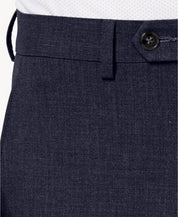 Calvin Klein Mens Regular fit Dress Pants 33 / 30 Navy Blue Solid Stretch