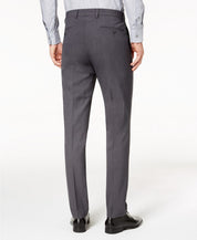 Calvin Klein Mens Skinny fit Dress Pants 36 / 30 Charcoal Grey Solid Stretch