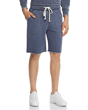 Alternative Victory Mens Fleece Drawstring Shorts Blue Large
