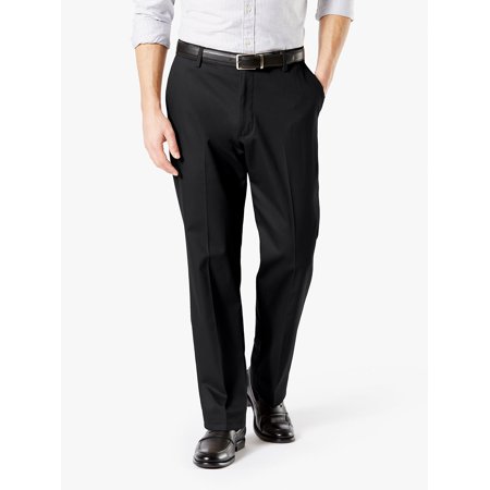 Dockers Men's Signature Khakis Classic Fit Pants Black 38 X 29