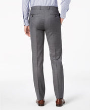 Calvin Klein Mens Slim fit Dress Pants 40 / 32 Grey Stretch
