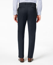 Lauren Ralph Lauren Men's Classic Fit Twill Pleated Dress Pants Blue 38 x 29