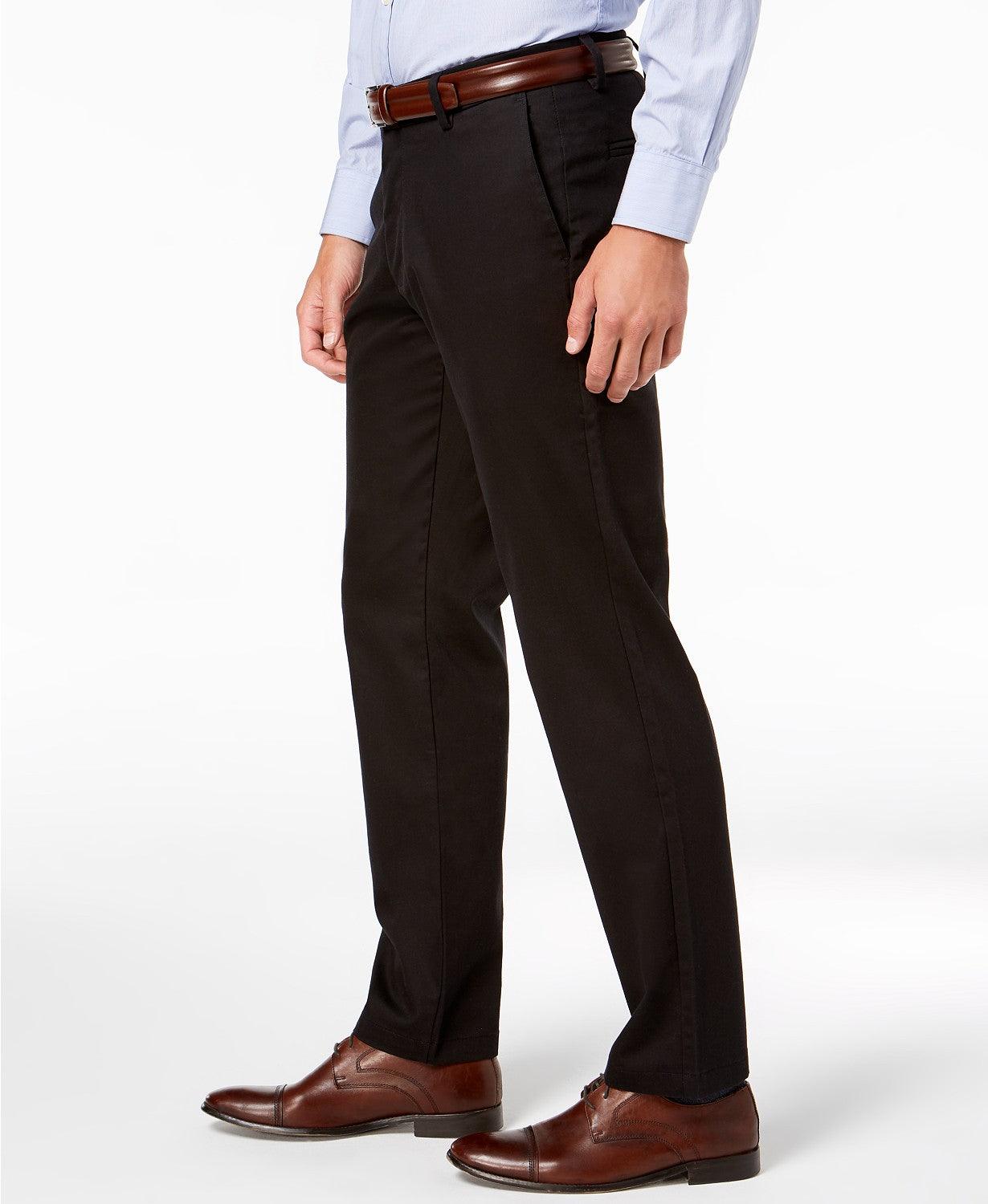 Dockers Men's Signature Lux Cotton Athletic Fit Stretch Khaki Pants Blue 29 X 30