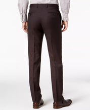 Calvin Klein Men's Slim-Fit Brown Dress Pants Size 38 X 30