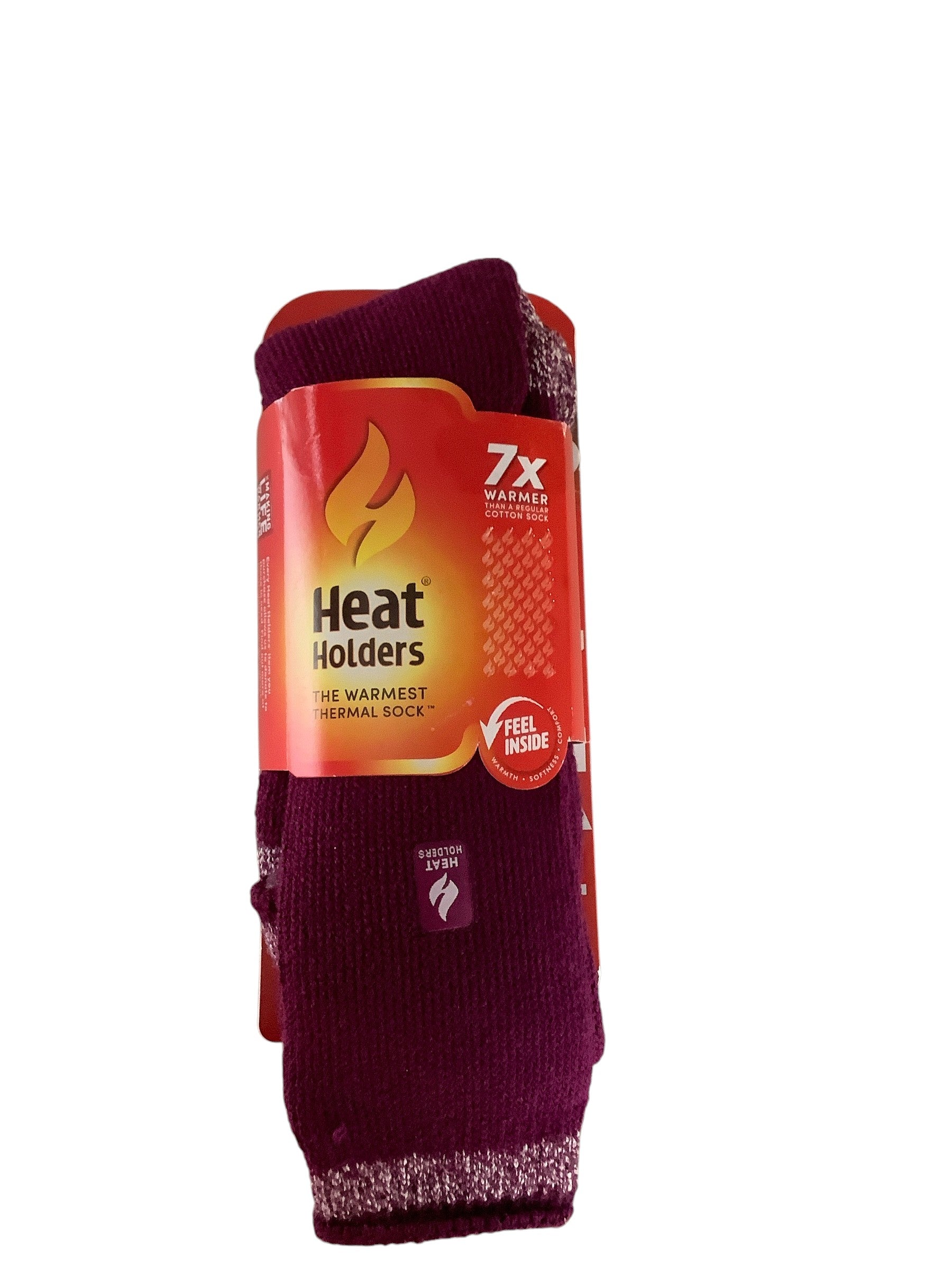 Heat Holders Womens Crew Socks 5-9 Pink Thermal