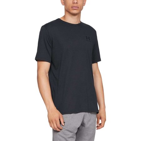 Under Armour Mens Sportstyle Chest Logo T Shirt Black Large