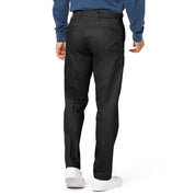 DOCKERS Men's Signature Straight Fit Creased Stretch Khaki Pants 36 x 29 Black