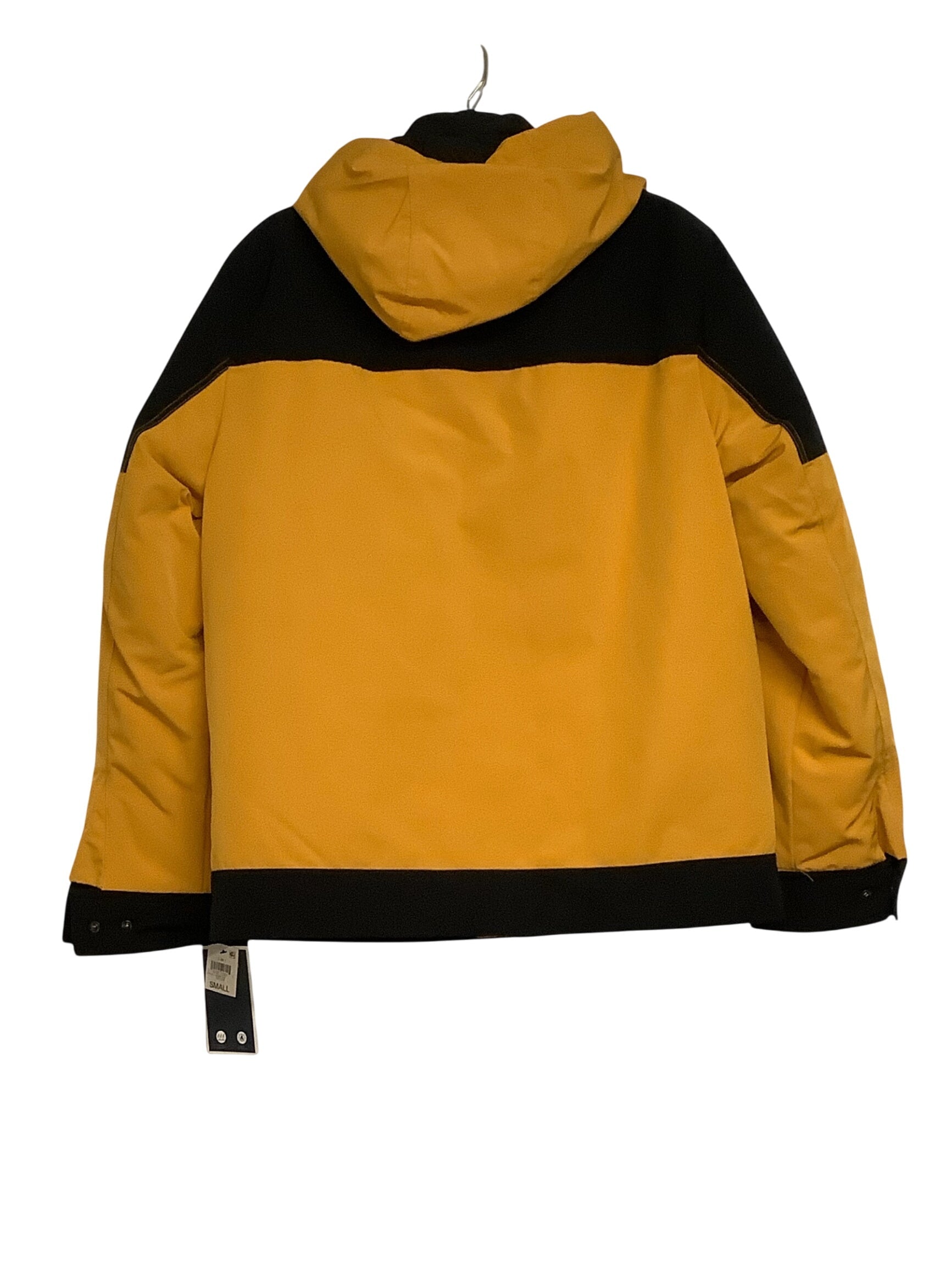 Club Room Men's 3-in-1 Hooded Jacket Coat Small Yellow Black