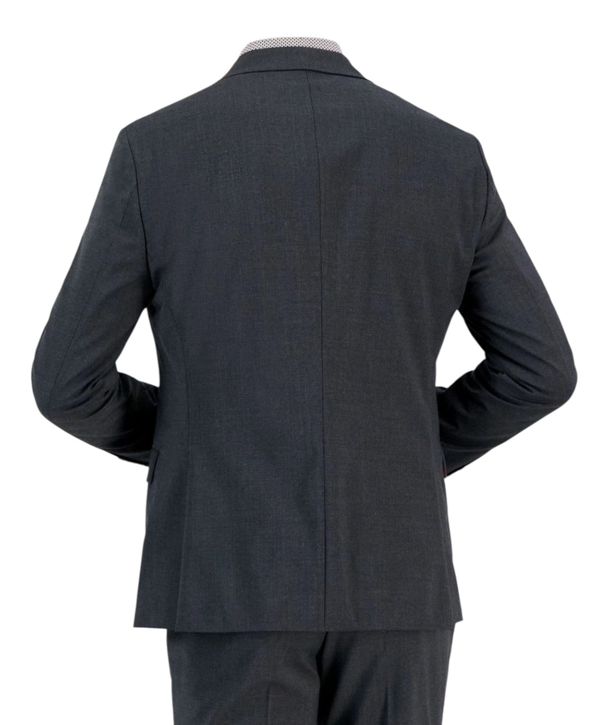 Hugo Boss Mens Modern fit Suit Jacket Blazer 40 R Charcoal Gray Solid