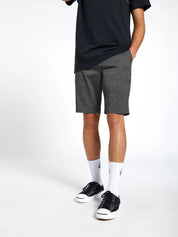 Volcom Men's Kerosene Hybrid Chino Shorts Grey 36