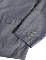 Perry Ellis Mens Extra-Slim fit 2 Piece Suit 40 R Pants 34 / 32 Gray