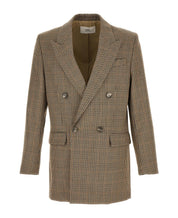 Ami Alexandre Mattiussi Mens Double Breasted Jacket Coat EU 52 US 42 Champagne