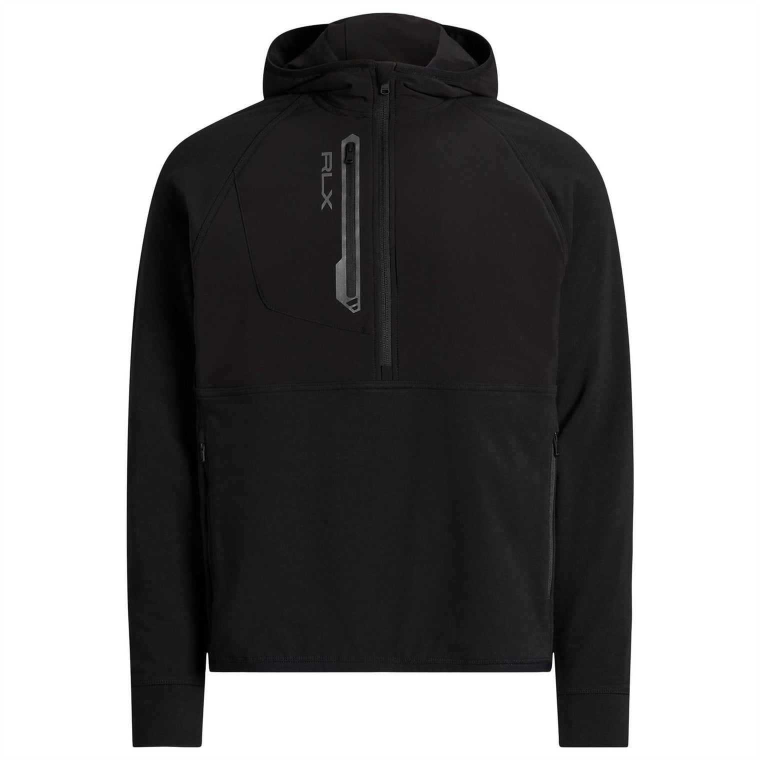 Polo Ralph Lauren RLX Mens Performance French Half-Zip Hoodie Sweatshirt Small