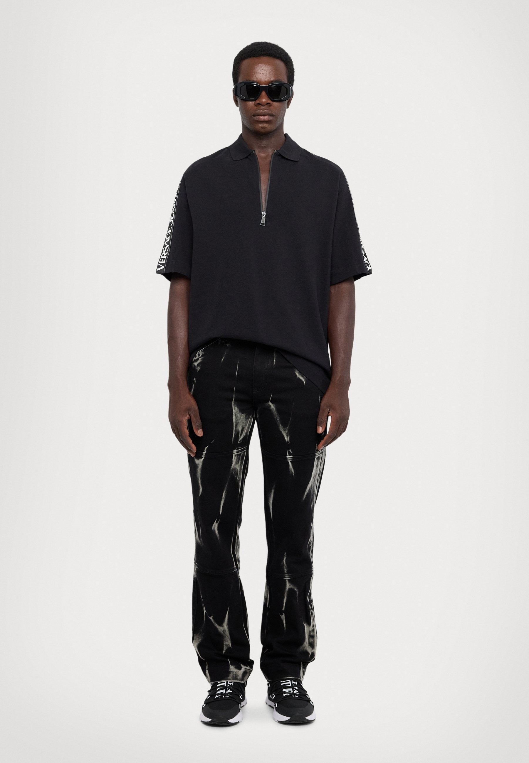 Versace Jeans Couture Mens Slim fit Jeans Size 30 x 32 Black