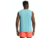 The North Face Mens Elevation Tank Top Shirt XXL 2XL Reef Waters Blue