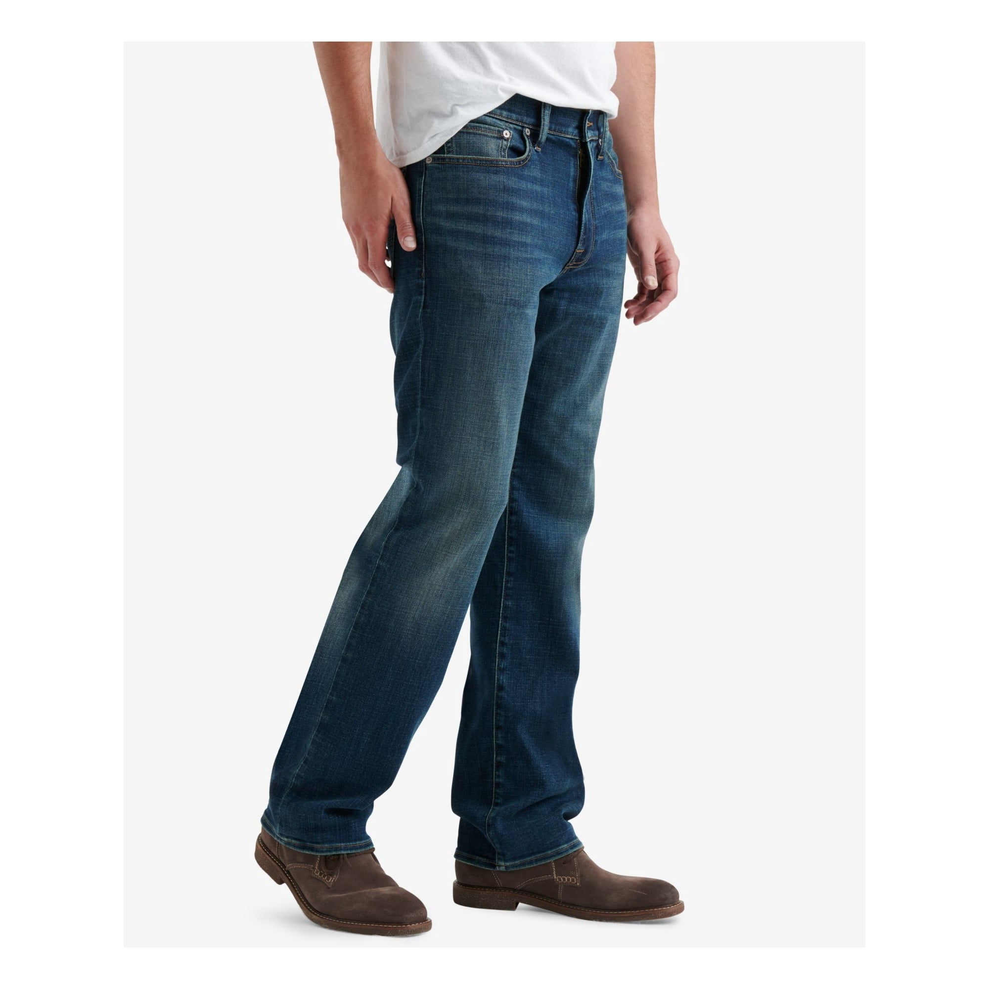 Lucky Brand Mens 363 Vintage Straight Jeans Ferncreek (Ferncreek Blue 32 x 32