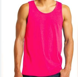 Id Ideology Mens Birdseye Training Tank  Pink Small