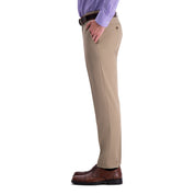 Haggar Mens Slim fit Dress Pants 32 / 29 Beige Solid