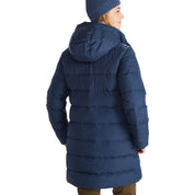 Marmot Womens Parka Coat XS Blue Solid