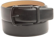 Kenneth Cole Reaction Mens Track Lock Belt Black Medium 34 36