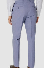 Tommy Hilfiger Mens Modern fit Dress Pants 34 / 30 Mid Blue Solid