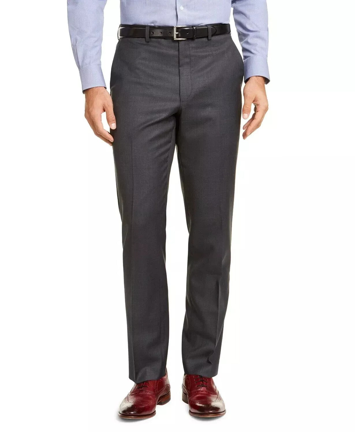 Lauren Ralph Lauren Mens Classic fit Dress Pants 32 / 30 Charcoal Grey  Solid