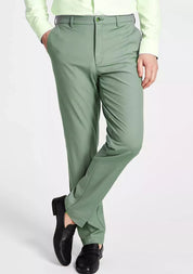 Lauren Ralph Lauren Men's Classic Fit Cotton Stretch Pants Moss Green 32 x 32