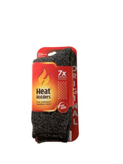 Heat Holders Womens Crew Socks 5-9 Black Thermal