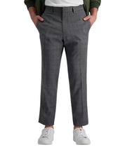 Kenneth Cole Mens Slim fit Dress Pants 34 / 32 Gray Plaid