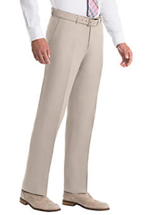Lauren Ralph Lauren Mens Classic fit Dress Pants 33 / 30 Beige Solid Linen