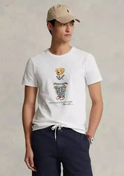 Polo Ralph Lauren Men's Polo Bear Short Sleeve Graphic T Shirt XXL White