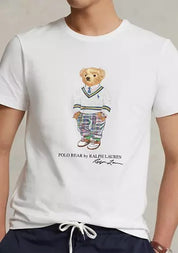 Polo Ralph Lauren Men's Polo Bear Short Sleeve Graphic T Shirt XXL White