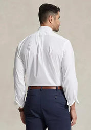 Polo Ralph Lauren Men's Big & Tall Performance Stretch Twill Shirt 3XB White