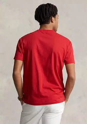 Polo Ralph Lauren Mens Classic Fit Logo Jersey T Shirt Large Red