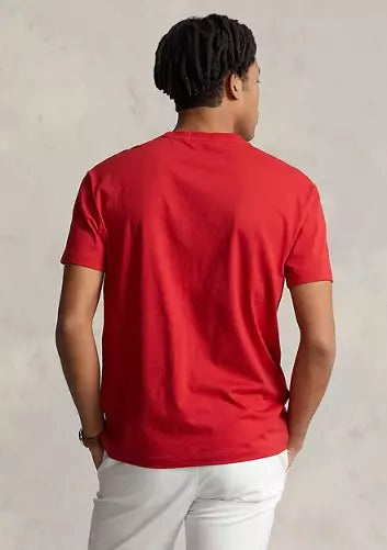 Polo Ralph Lauren Mens Classic Fit Logo Jersey T Shirt Large Red
