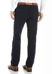 Tommy Hilfiger Mens Modern fit Dress Pants 38 / 32 Navy Blue Solid