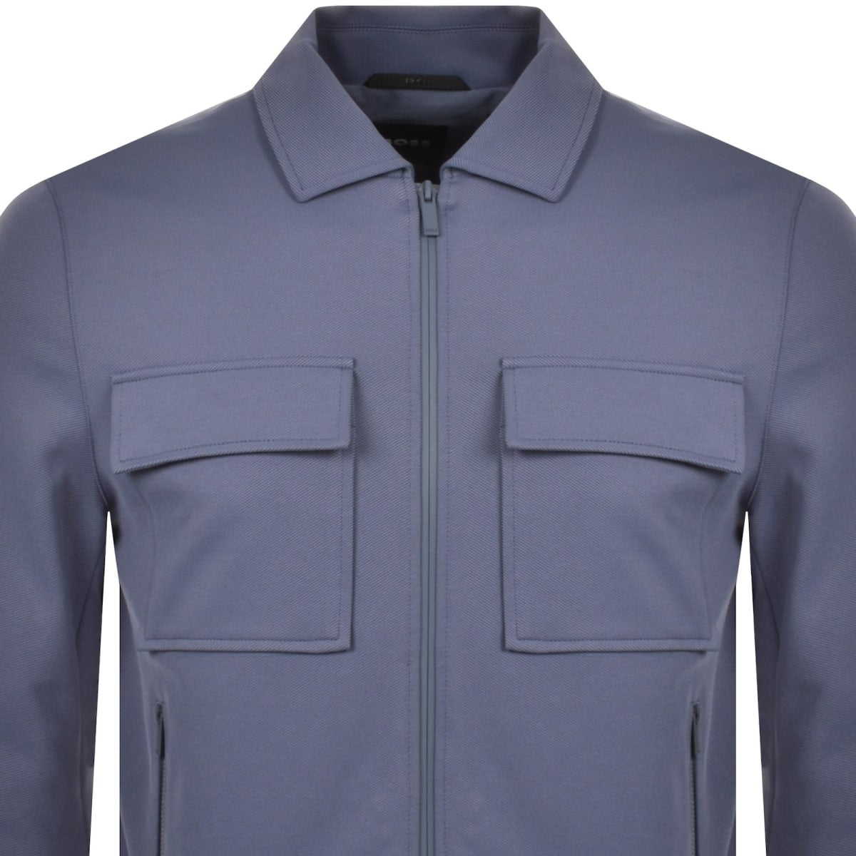 HUGO BOSS Mens P Sigmon 22 Overshirt Shirt Jacket XL Blue