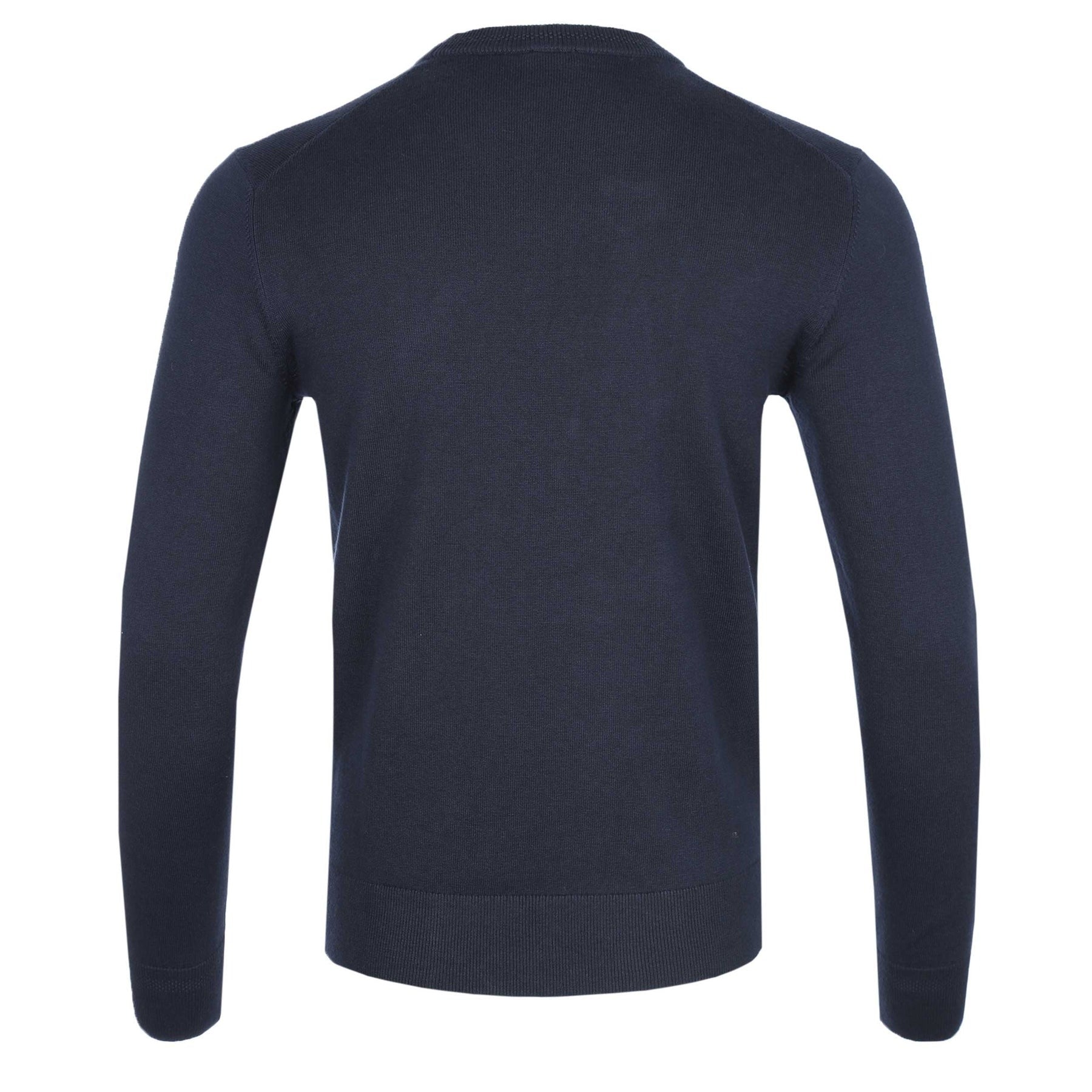 BOSS by Hugo Boss Men's Logo Crew-Neck Sweater Large Navy Blue