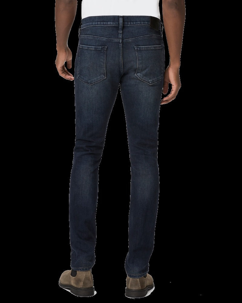 Paige Mens Lennox Slim fit Denim Jeans 31 / 33 Blue Solid