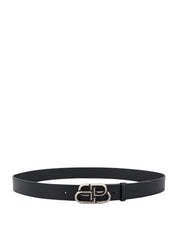 Balenciaga Balenciaga BB Logo Plaque Leather Belt Size 80 cm 32 W Made in Italy