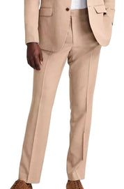 Dkny Mens Modern Fit Dress Pants 47 X  32  Tan  DNUR218W0021