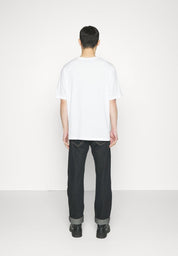 Michael Kors Mens Checker T shirt Small Opal Grey