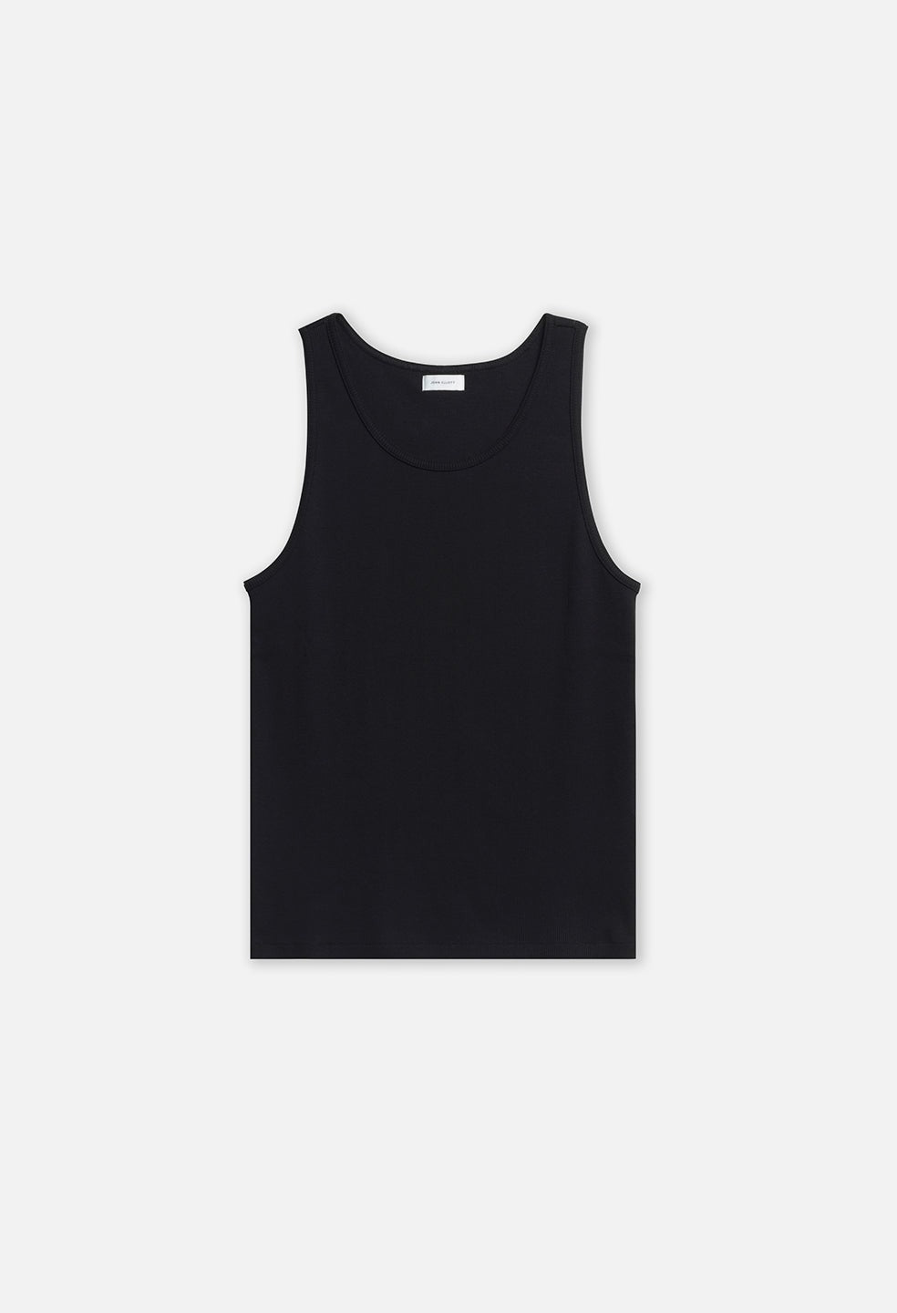 John Elliott Mens Regular fit Sleeveless Tank Top Shirt Medium Black Solid
