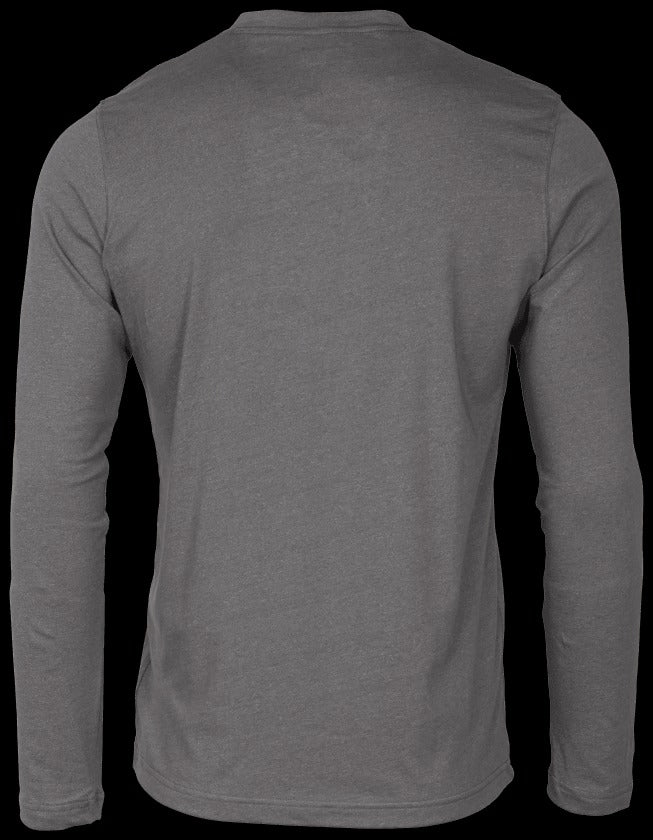 Columbia Mens Thistletown Hills Long-Sleeve Henley Shirt Small Grey