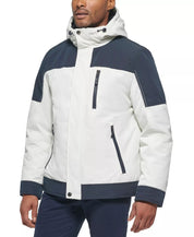 Club Room Mens Puffer Jacket Coat 2XL Grey