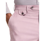 Tayion Mens Regular fit Dress Pants 44 / 32 Purple Solid