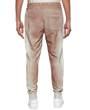 Eleven Paris Men's Spray Paint Jogger Sweat Pants Deep Taupe Beige Spray XL