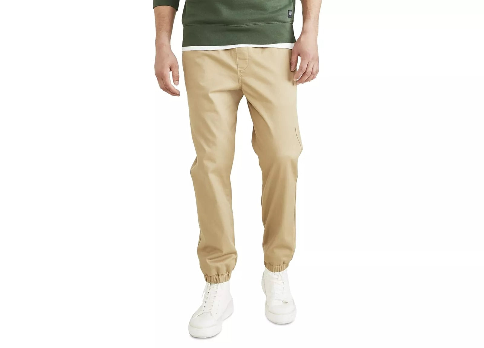 Dockers Mens Tapered Fit Ultimate Jogger Pants Harvest Gold XL