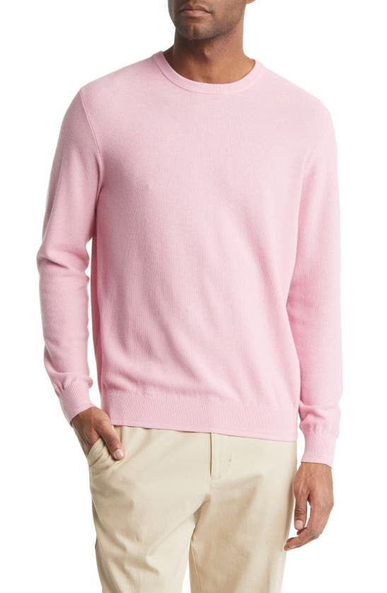 Ted Baker London Mens Reson Wool Blend Crewneck Sweater Size 4 / Large Pink