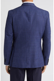 Ted Baker Mens Slim fit Mélange  Sport Coat Blazer 38 R Blue Solid